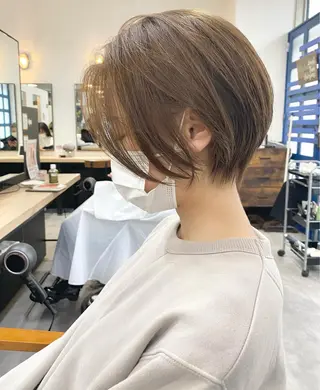 ショート giinii所属・横浜縮毛矯正 ☆渋谷良太のヘアスタイル