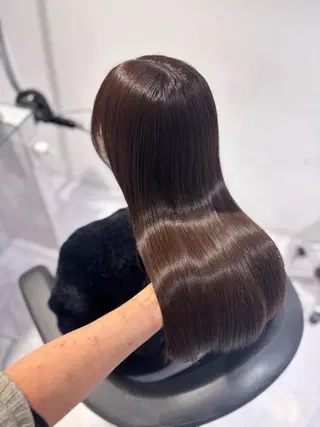 ロング カラー 淡めベージュ🤎ショ ート🤎Kiyokaのヘアスタイル