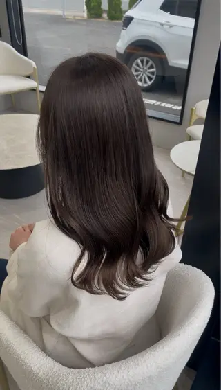 ロング 寺島 理菜のヘアスタイル