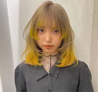 パーマ メンズ ハイトーン/パーマ/ メンズ / 櫻本🌐のヘアスタイル