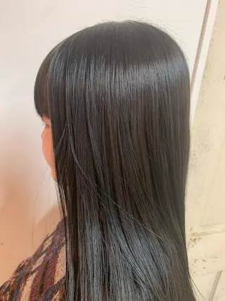 セミロング SATO RISAのヘアスタイル