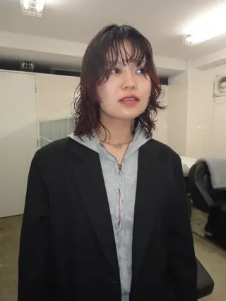 パーマ 楪所属・チヒロ/パーマ /ハードパーマのヘアスタイル