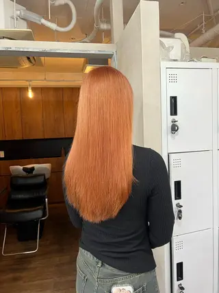 ロング ブリーチカラー 🤎〰️Yuunaのヘアスタイル