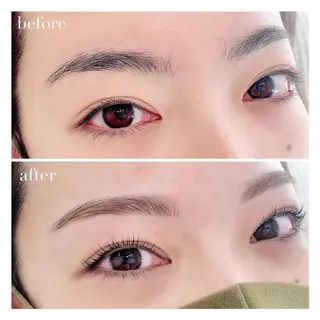 アイブロウ Lucia 阿部のマツエク・マツパデザイン