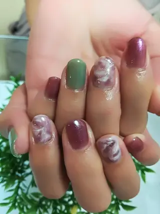 ネイル 艶髪／艶カラー 🕊️MAKIKOのヘアスタイル