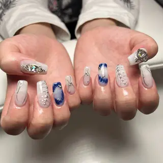 ロング 28ネイルㅤㅤㅤㅤ ことはのネイルデザイン