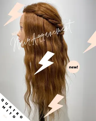 ヘアアレンジ 長津 健一郎のヘアスタイル