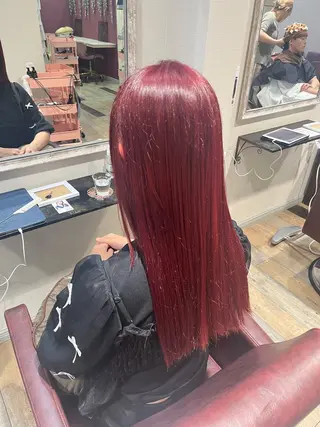 ロング カラー ブリーチなし艶カラー /いくののヘアスタイル