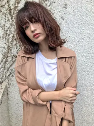 ミディアム ❣️モテ髪❣️佐野 圭佑のヘアスタイル