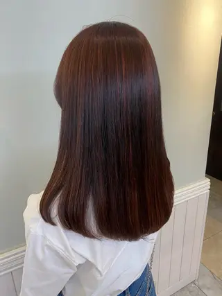 ロング カラー Lidee neoのヘアスタイル