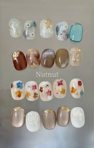 ネイル NutNut 原宿/北参道【ナットナット】所属・清水 夏澪のネイルデザイン