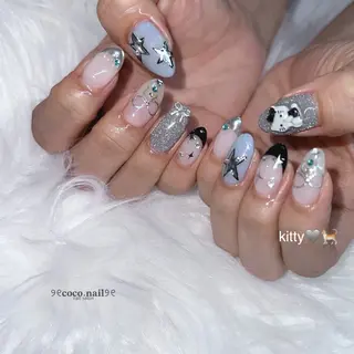 ネイル lili.nail y2k/ワンホンのネイルデザイン