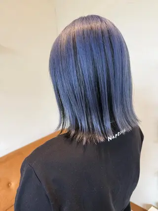 ミディアム 中村 未夢のヘアスタイル