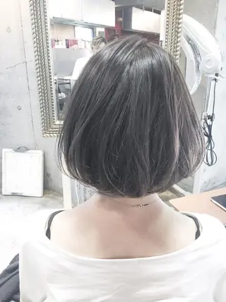 ショート カラー 北條 優輝のヘアスタイル