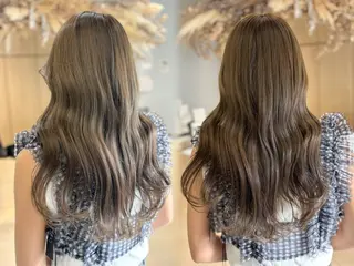 ロング 服部 真希のヘアスタイル