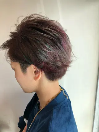 ショート ＨＩ ROのヘアスタイル