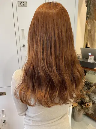 ミディアム カラー CEINE PATHのヘアスタイル