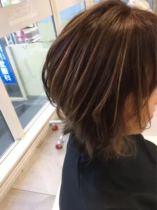 ミディアム ⭐️💛骨格を診断 髪質改善◎RIKIのヘアスタイル