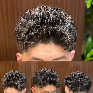 ショート パーマ メンズ 💈田上 立輝のヘアスタイル