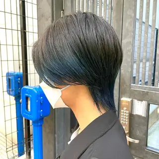 ショート カラー 縮毛矯正/髪質改善/ 石橋代智のヘアスタイル