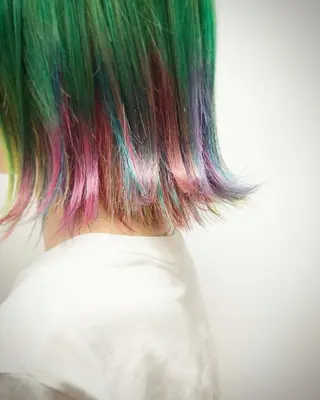 ショート カラー KAH所属・Koichi Satoのヘアスタイル