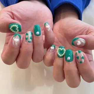 ネイル 新井 ひなののネイルデザイン