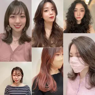 セミロング La paix所属・パーソナルカラー lapiax阿部のヘアスタイル