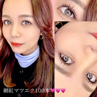 マツエク・マツパ 大阪福島韓国束感まつ げ Sayaka🤍のマツエク・マツパデザイン