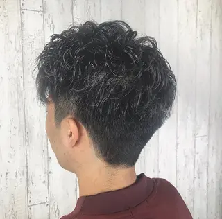 パーマ メンズ 田中 あかねのヘアスタイル