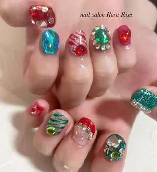 ショート ネイル ネイルスタジオ シェイクユアハンズのネイルデザイン