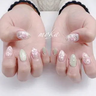 ネイル 胡蝶蘭レディースサロ ンNailMOKAのネイルデザイン