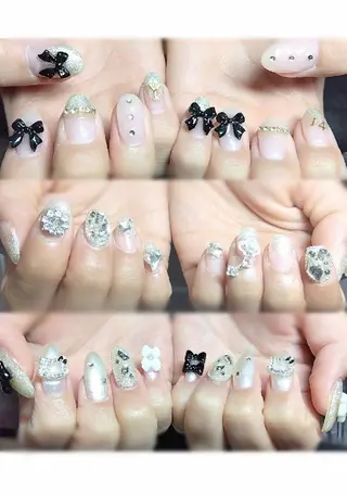 ネイル ほの＿ ʜᴀɴᴀのネイルデザイン