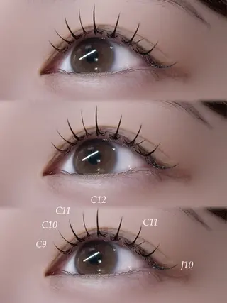 マツエク・マツパ 🪺fein. chihiro🪹のマツエク・マツパデザイン