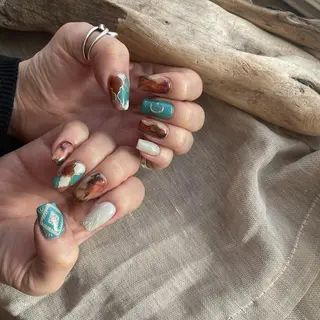 ネイル revia所属・ERI Nailistのネイルデザイン