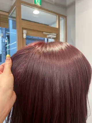 ミディアム カラー 🐾Libero🐾 柏　KONOMIのヘアスタイル