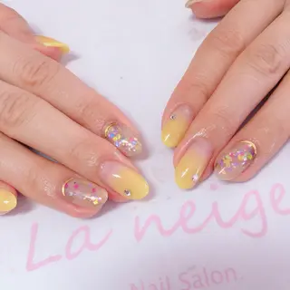 ネイル La neige* yuki 🥯🍑のネイルデザイン