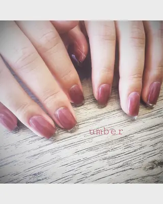 ネイル umber 三茶1分のネイルデザイン