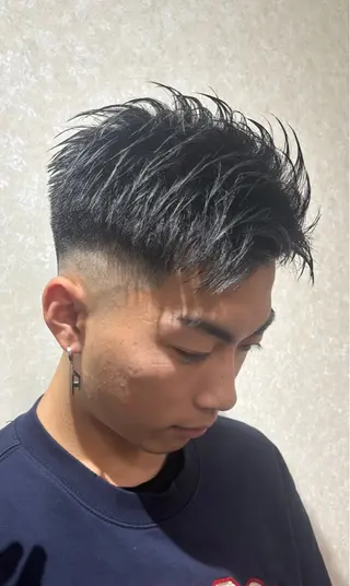 ショート メンズ 椎名 翔琉のヘアスタイル