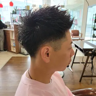 メンズ ショート PITH HAIR所属・中川 秀明のヘアスタイル