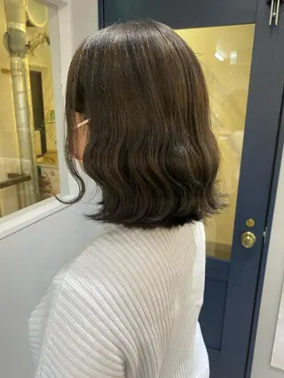 カラー きよはらちさき🍑 柔らかカラー🌱🫧のヘアスタイル