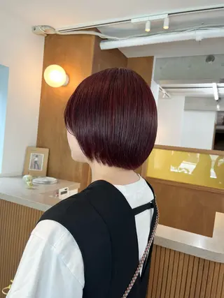 ショート 🌙透明感カラー✖︎ カンナ🌙のヘアスタイル