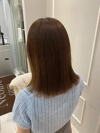 ミディアム 韓国ヘア🍒渡辺 咲🍒のヘアスタイル