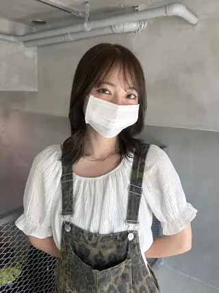 カラー ハイトーン/くすみ カラー seina★のヘアスタイル