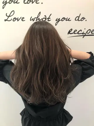 ロング カラー 河内 元伸のヘアスタイル