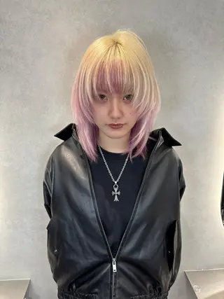 ミディアム ONYX 表参道所属・ショート/ボブ/似 合わせ/顔周りカットのヘアスタイル