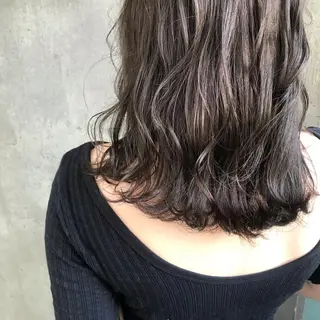 ミディアム 松本平太郎美容室大宮店所属・もりたみかこ 美容師お休み中のヘアスタイル