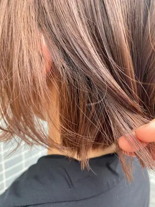 ショート カラー ヘアアレンジ パーマ指名No1 /namiのヘアスタイル
