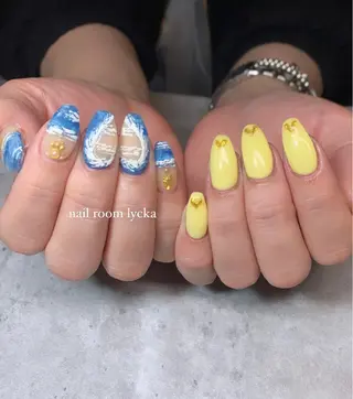 ネイル ﾈｲﾙﾙｰﾑﾘｯｶ 𝐦𝐚𝐲𝐮のネイルデザイン