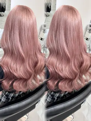 ロング カラー 盛れる顔周り🤍渋谷 Risa🎀のヘアスタイル