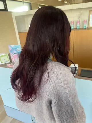 ロング カラー 村上 あゆみのヘアスタイル